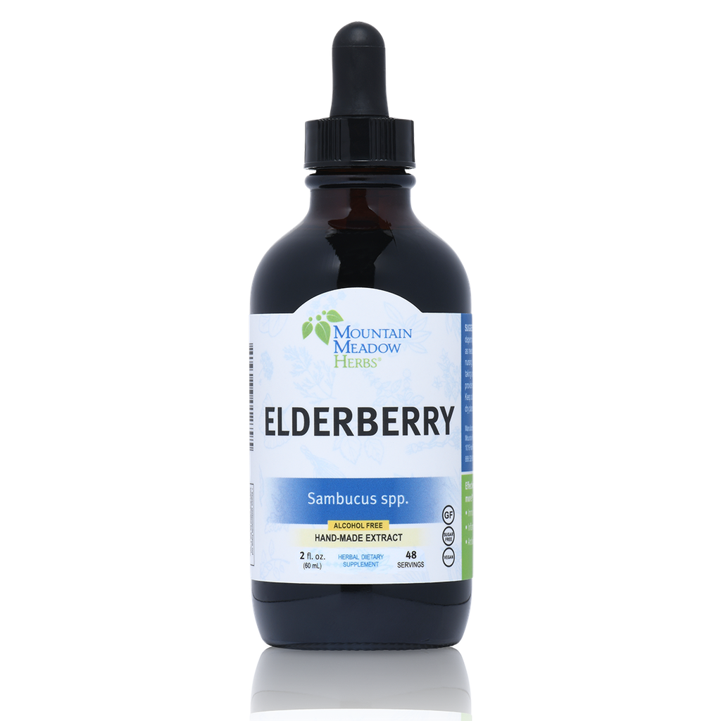 European Elderberry Extract 2oz Bottle Mountain Meadow Herbs